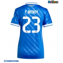Camisa de Futebol Real Madrid Ferland Mendy #23 Equipamento Alternativo Mulheres 2025-26 Manga Curta